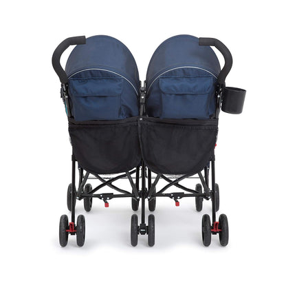 LX Side by Side Stroller - with Recline, Storage & Compact Fold, Night Sky