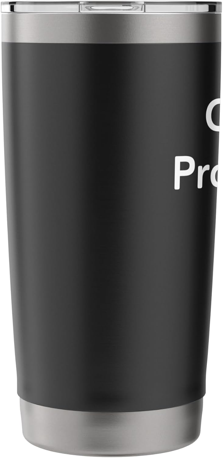 Quietly Productive Minimalist Motivation Tee For Work Study Stainless Steel Insulated Tumbler
