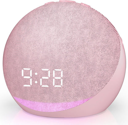 Sound Machine Alarm Clock for Bedroom: 25 Natural Sleep Sounds