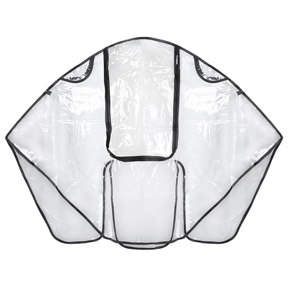 Stroller Rain Cover Universal Stroller Accessory Clear Windproof Waterproof Baby Travel Weather Shield Raincoat Protect from Rain Wind Dust Snow with Side Flaps for Ventilation