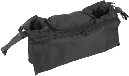 Stroller Caddy, Oxford Cloth Stroller Organizer with Cup Holder, Zippered Pocket and Adjustable Straps, Utilisation intérieure
