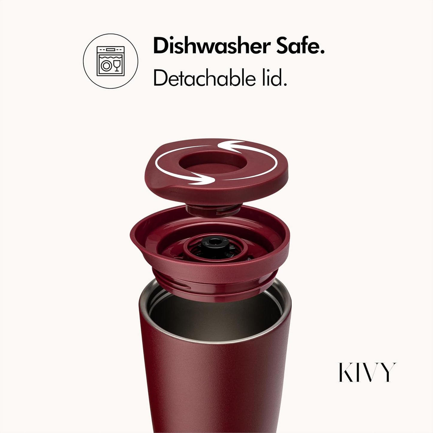 Travel Coffee Mug Tumbler [24h Cold | 6h Hot] Reusable Insulated Coffee Tumbler Stainless Steel - Spill Proof Coffee Travel Mug - Leakproof 12oz Insulated cup to go - Dishwasher Safe, BPA Free