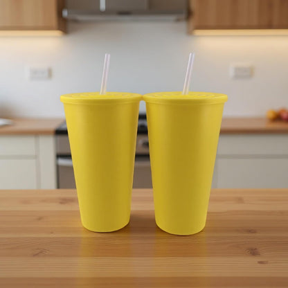 32oz Cups with Lids and Straws Set 8, BPA-Free Iced Coffee Patriotic | Food Grade Polypropylene (PP), Leak Proof Lids, Break-resistant, Lightweight, Reusable Dishwasher safe, Friendly Kids Elderly