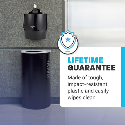 Wall-Mounted No-Touch Wipe Dispenser, 1 Unit