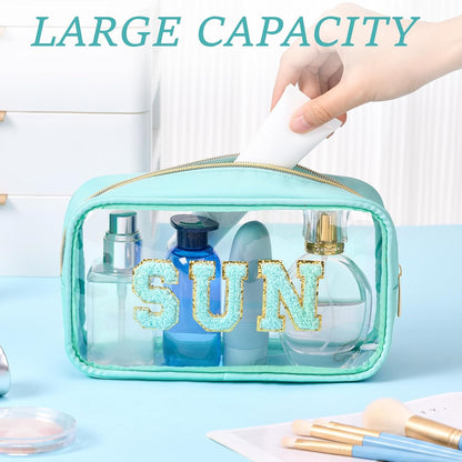 4 Pcs Mama and Baby Toiletry Bag Diaper Bags, Fresh Color