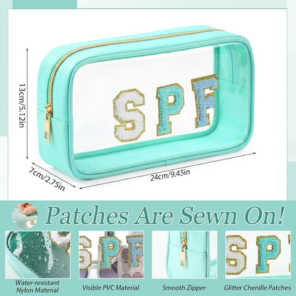 4 Pcs Mama and Baby Toiletry Bag Diaper Bags, Fresh Color