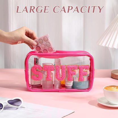 4 Pcs Mama and Baby Toiletry Bag Diaper Bags, Fresh Color