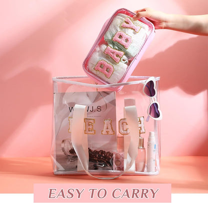 4 Pcs Mama and Baby Toiletry Bag Diaper Bags, Fresh Color