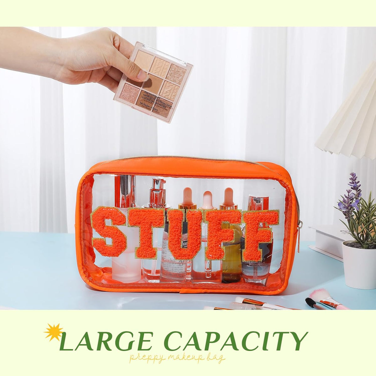 4 Pcs Mama and Baby Toiletry Bag Diaper Bags, Fresh Color
