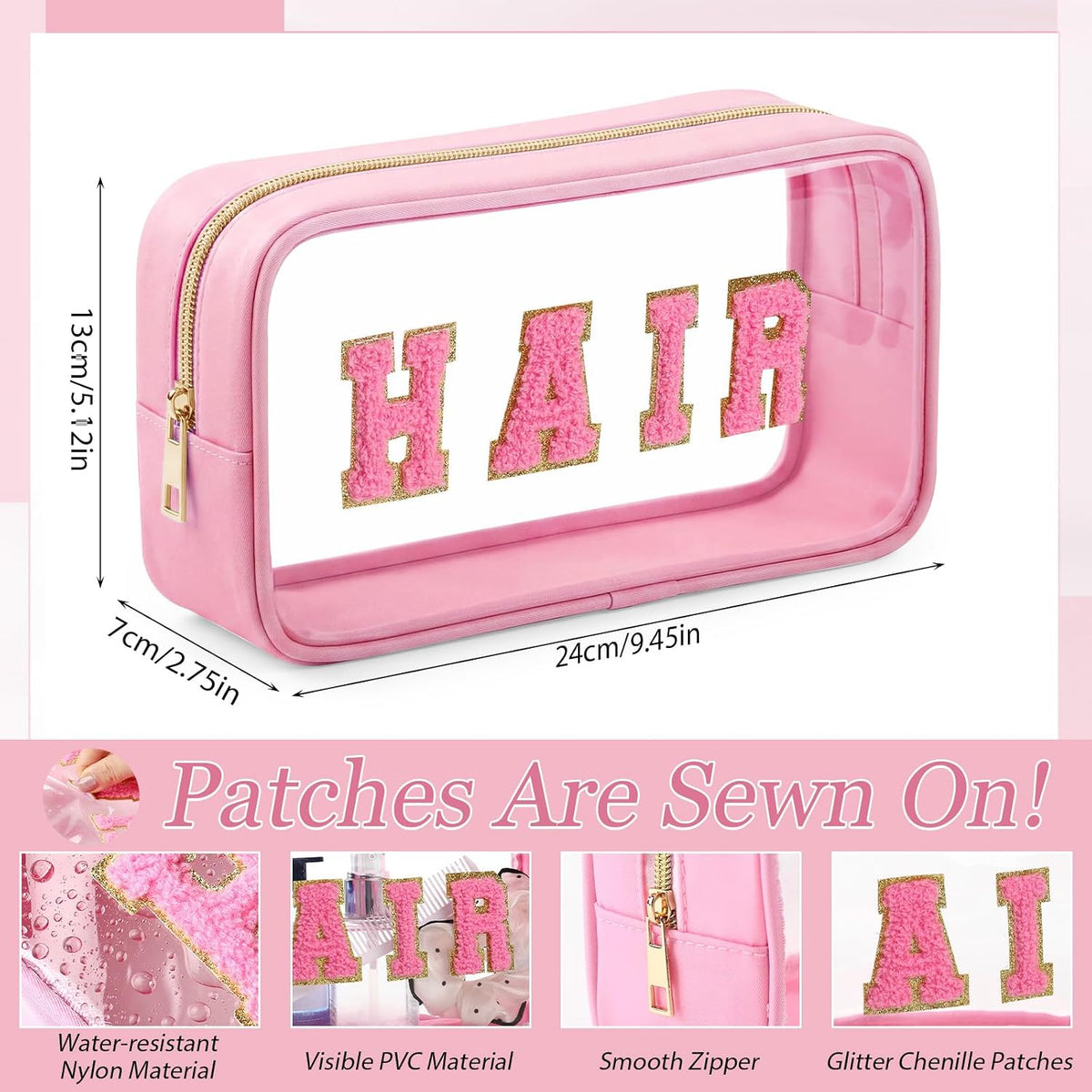 4 Pcs Mama and Baby Toiletry Bag Diaper Bags, Fresh Color