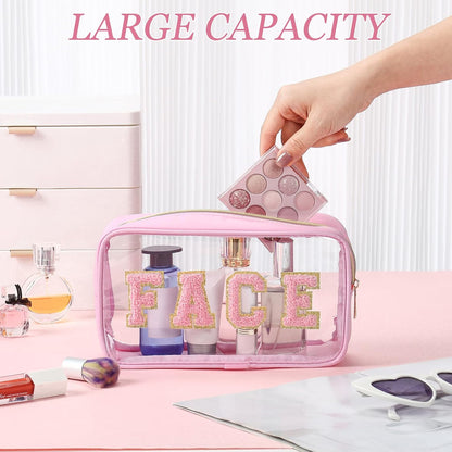 4 Pcs Mama and Baby Toiletry Bag Diaper Bags, Fresh Color