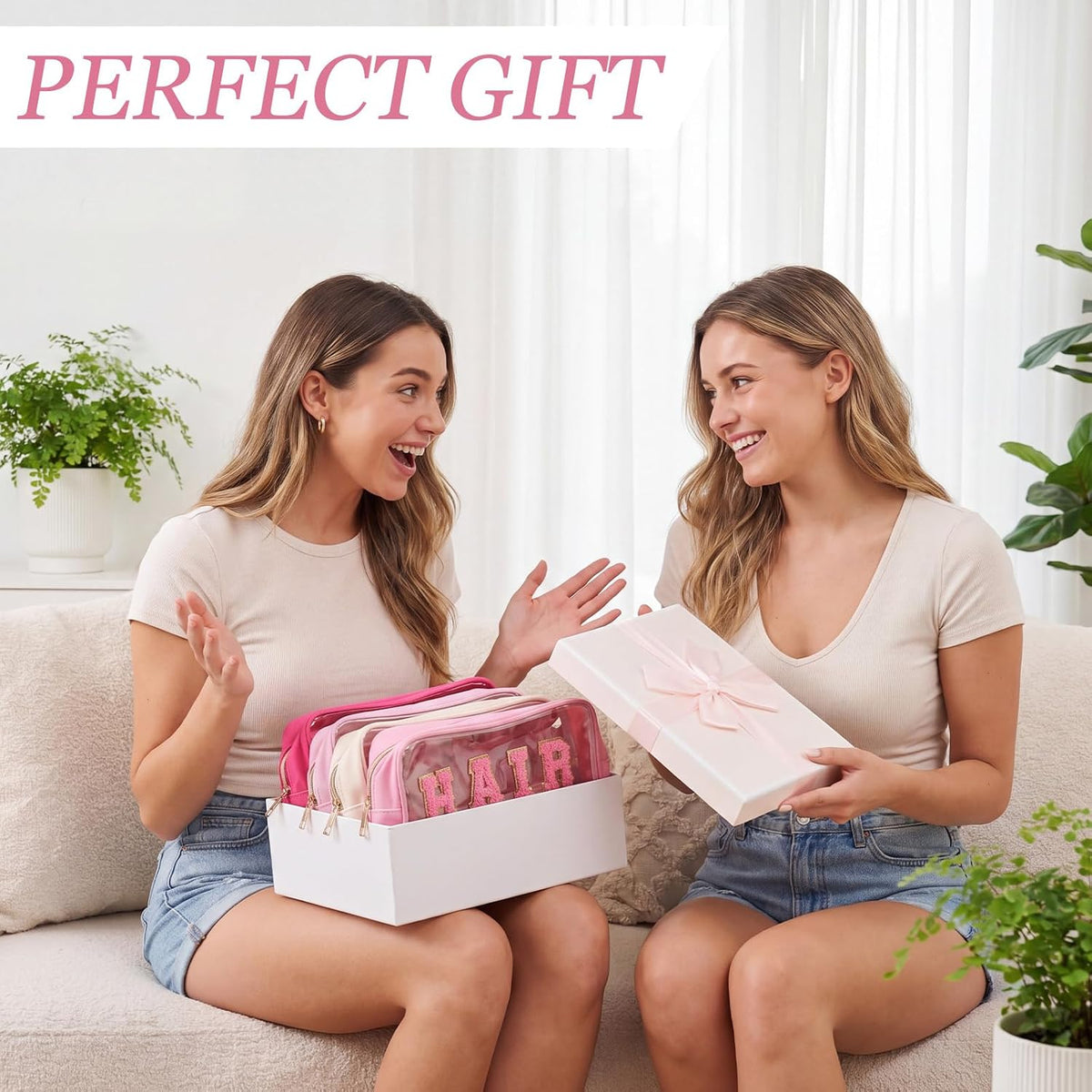 4 Pcs Mama and Baby Toiletry Bag Diaper Bags, Fresh Color