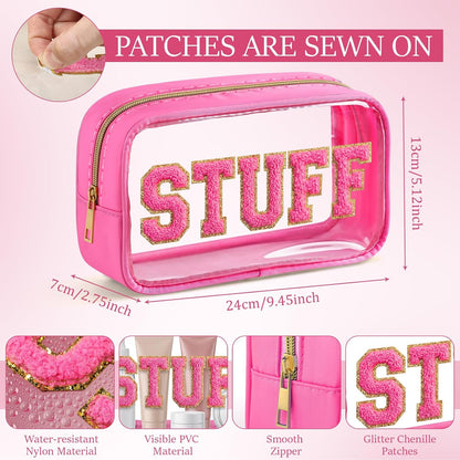 4 Pcs Mama and Baby Toiletry Bag Diaper Bags, Fresh Color
