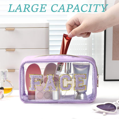 4 Pcs Mama and Baby Toiletry Bag Diaper Bags, Fresh Color