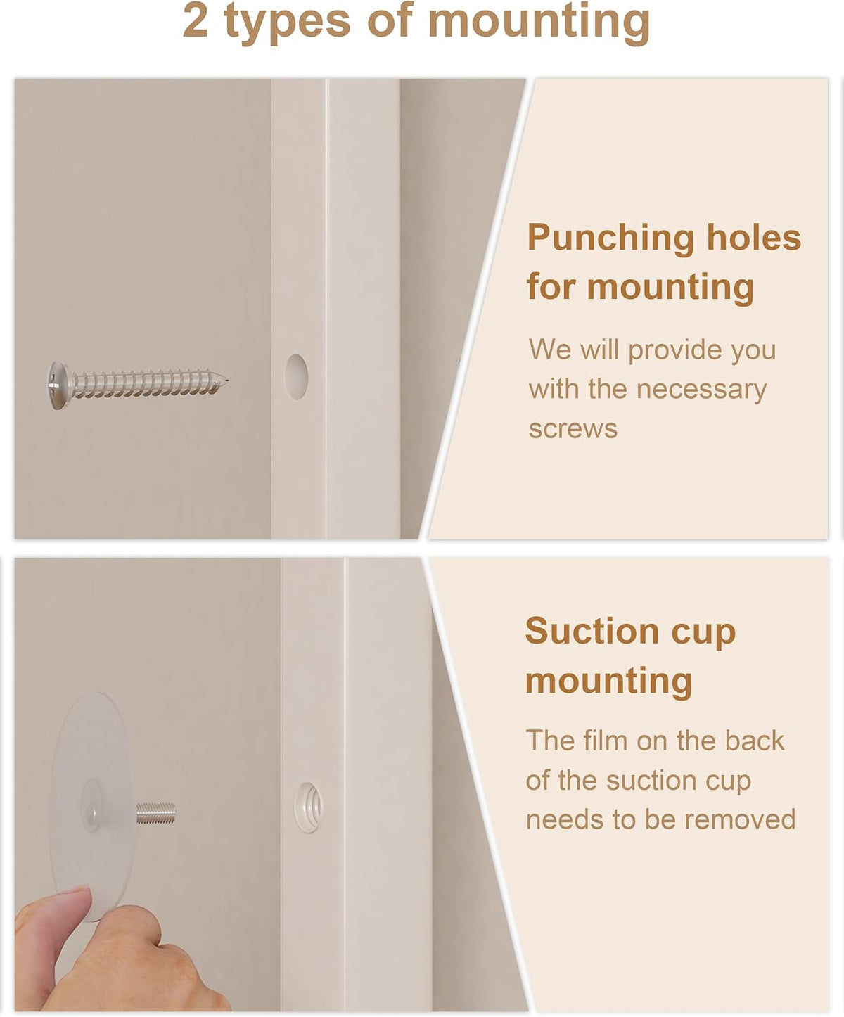 UMDONX Narrow 5-Tier Behind-the-Door Bathroom Storage Rack