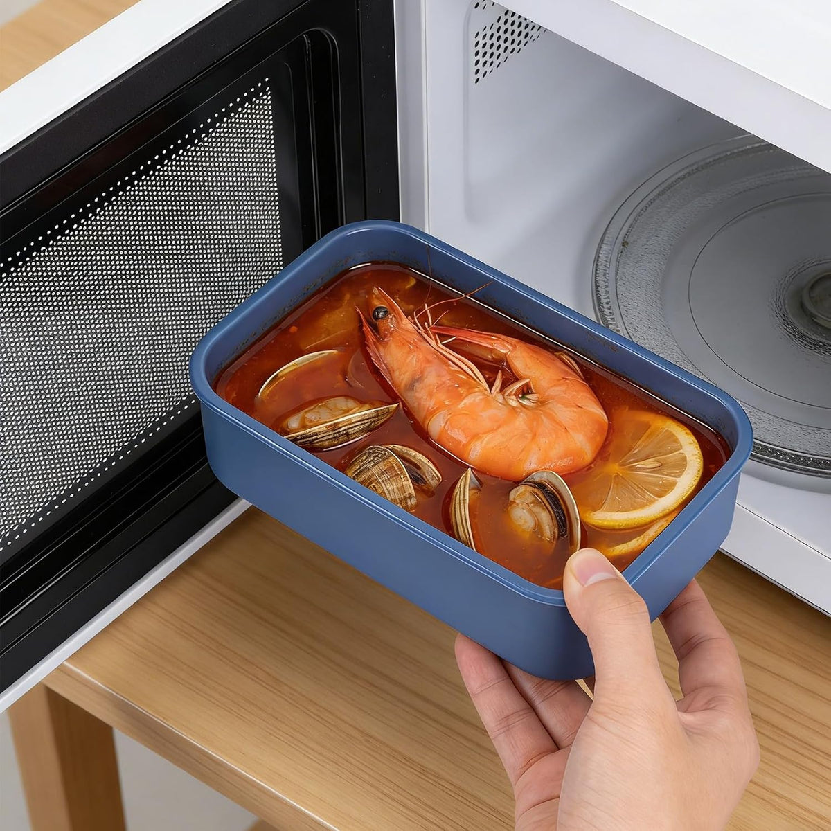 10 Pcs 2 Cup Silicone Freezer Trays with Lids BPA-Free Reusable