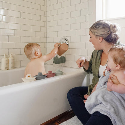 Baby Bath Rinse Cup | 100% Food Grade Silicone | Shampoo & Body Washing Rinser Cup For Kids (Dried Thyme)