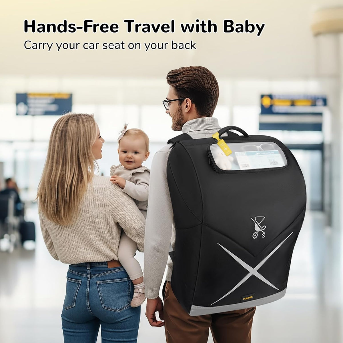 Travel Bag for Doona Car Seat Stroller with Luggage Tag