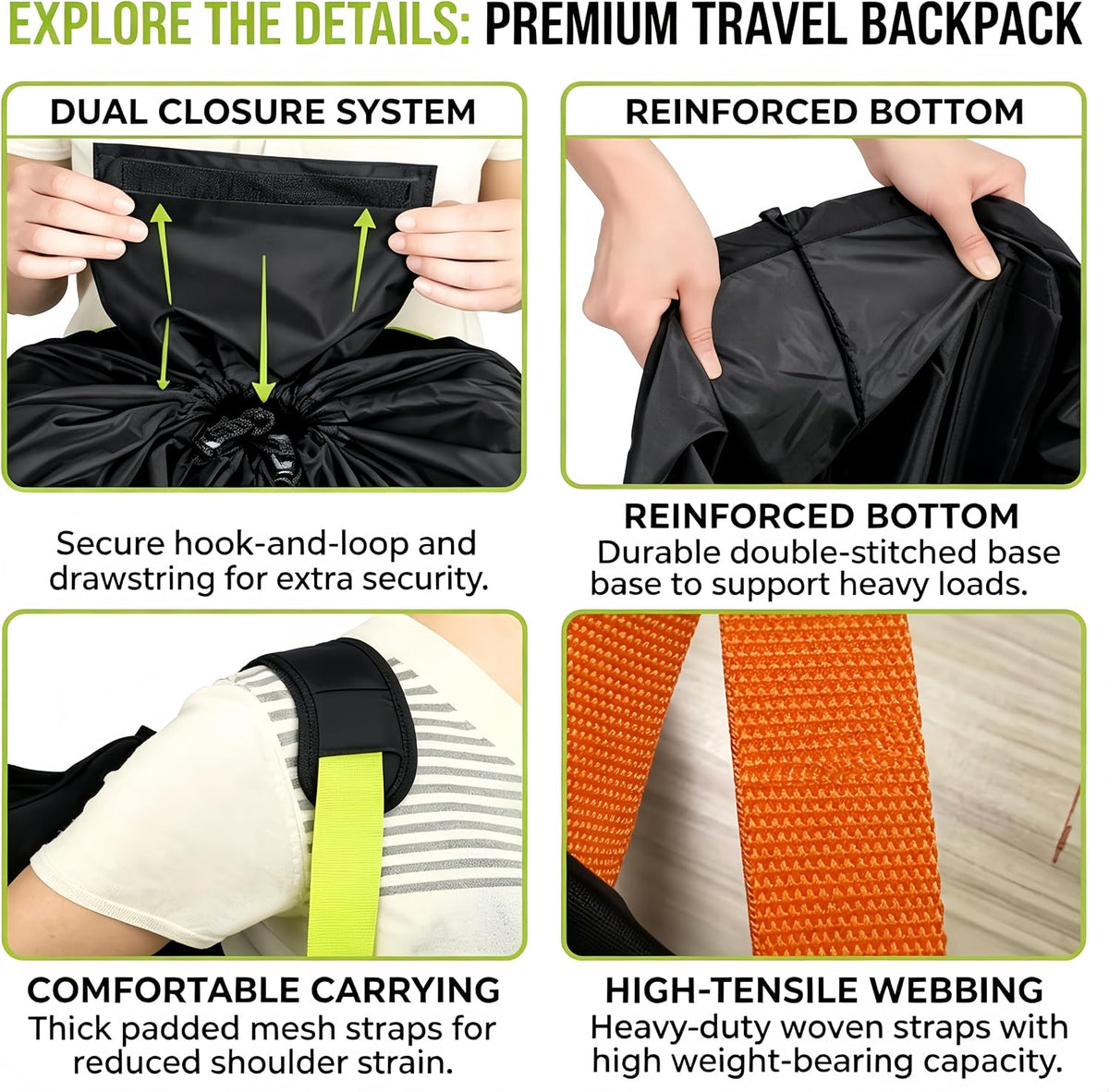 Stroller Gate Check Bag, Thick Fabric Foldable Stroller Travel Bag with Shoulder Strap, Large Capacity (32x18x12 inches) Universal Storage Cover for Airplane (Orange)