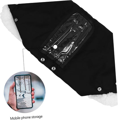 Ster Gloves Warm Handmuffs for Winter Durable Oxford Easy to Install Fits All Ster Handles Secure Grip