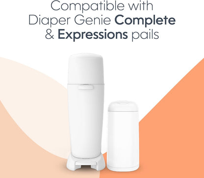 Bags Refills 270 Count (Pack of 3) Clean Laundry Scent | Diaper Pail Refills with Max Odor Lock | Holds up to 810 Newborn Diapers