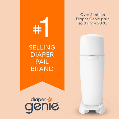 Bags Refills 270 Count (Pack of 3) Clean Laundry Scent | Diaper Pail Refills with Max Odor Lock | Holds up to 810 Newborn Diapers