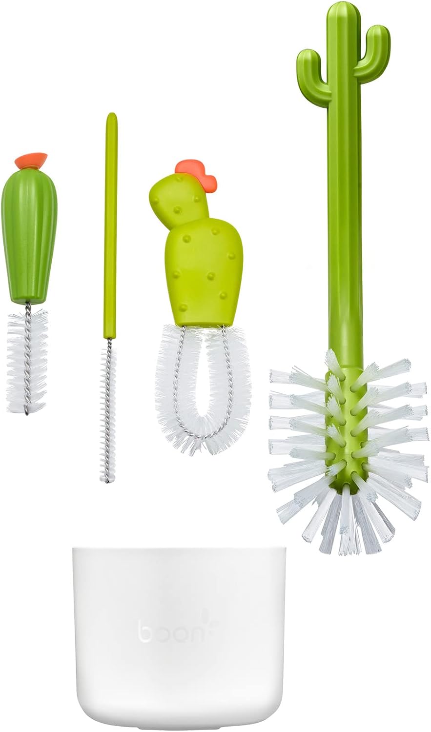Baby Bottle Drying Rack Bundle - Countertop Rack, Cleaning Brushes, and Drying Rack Accessory
