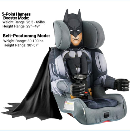 KidsEmbrace 2-in-1 Car Seat | Forward-Facing Harness (26.5–65 lbs) & Booster Mode (40–100 lbs) | Latch | Premium Fit with Multi-Position Headrest, Harness & Recline – Bluey
