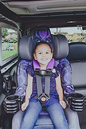 KidsEmbrace 2-in-1 Car Seat | Forward-Facing Harness (26.5–65 lbs) & Booster Mode (40–100 lbs) | Latch | Premium Fit with Multi-Position Headrest, Harness & Recline – Bluey