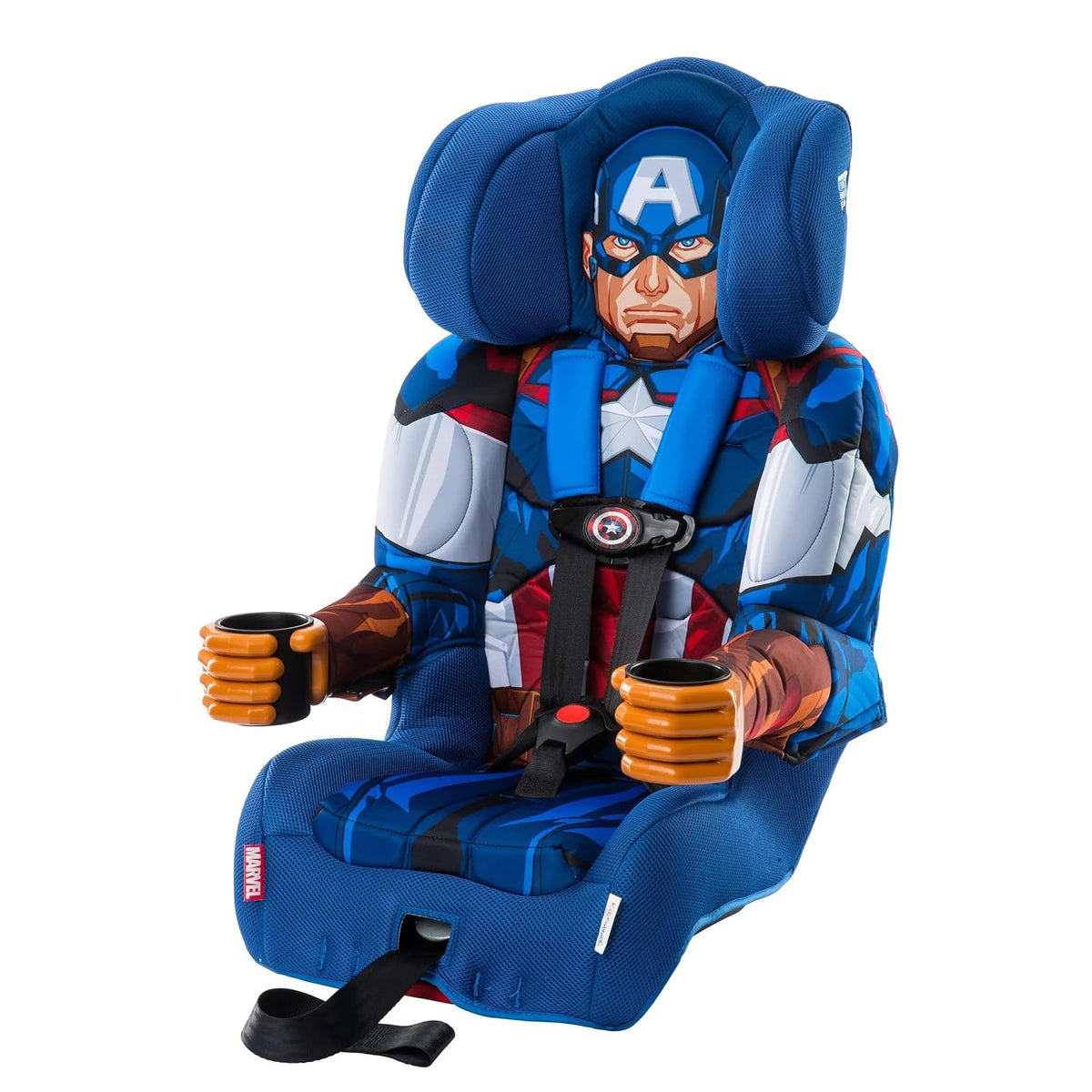 KidsEmbrace 2-in-1 Car Seat | Forward-Facing Harness (26.5–65 lbs) & Booster Mode (40–100 lbs) | Latch | Premium Fit with Multi-Position Headrest, Harness & Recline – Bluey