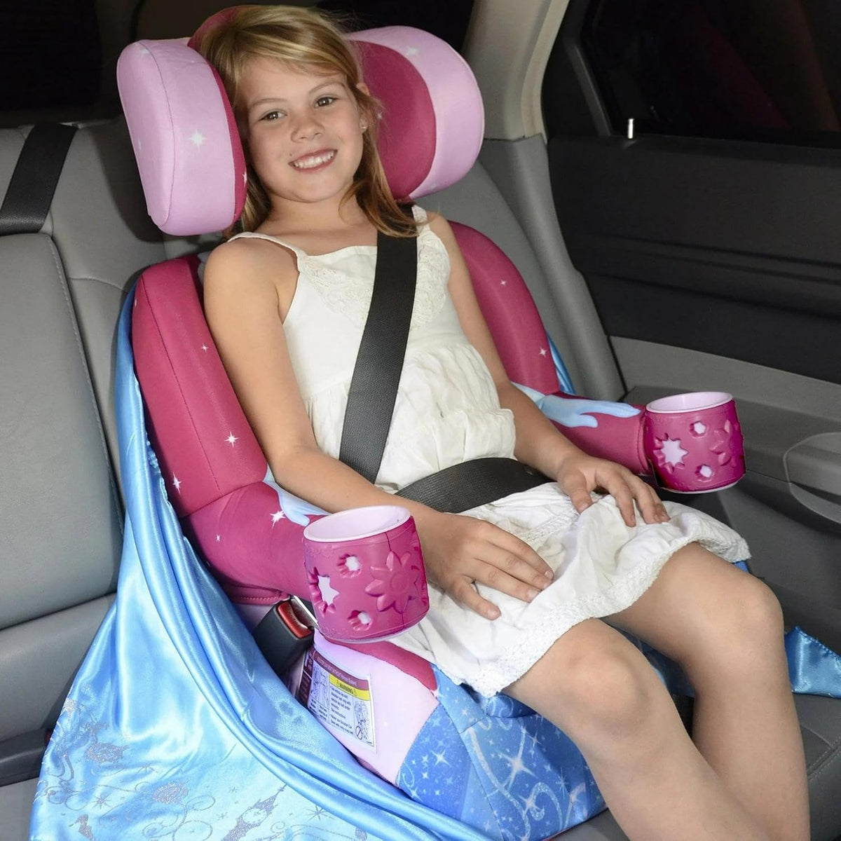 KidsEmbrace 2-in-1 Car Seat | Forward-Facing Harness (26.5–65 lbs) & Booster Mode (40–100 lbs) | Latch | Premium Fit with Multi-Position Headrest, Harness & Recline – Bluey