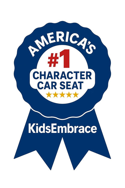 KidsEmbrace 2-in-1 Car Seat | Forward-Facing Harness (26.5–65 lbs) & Booster Mode (40–100 lbs) | Latch | Premium Fit with Multi-Position Headrest, Harness & Recline – Bluey