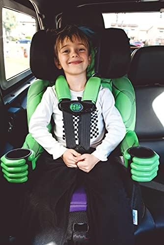 KidsEmbrace 2-in-1 Car Seat | Forward-Facing Harness (26.5–65 lbs) & Booster Mode (40–100 lbs) | Latch | Premium Fit with Multi-Position Headrest, Harness & Recline – Bluey