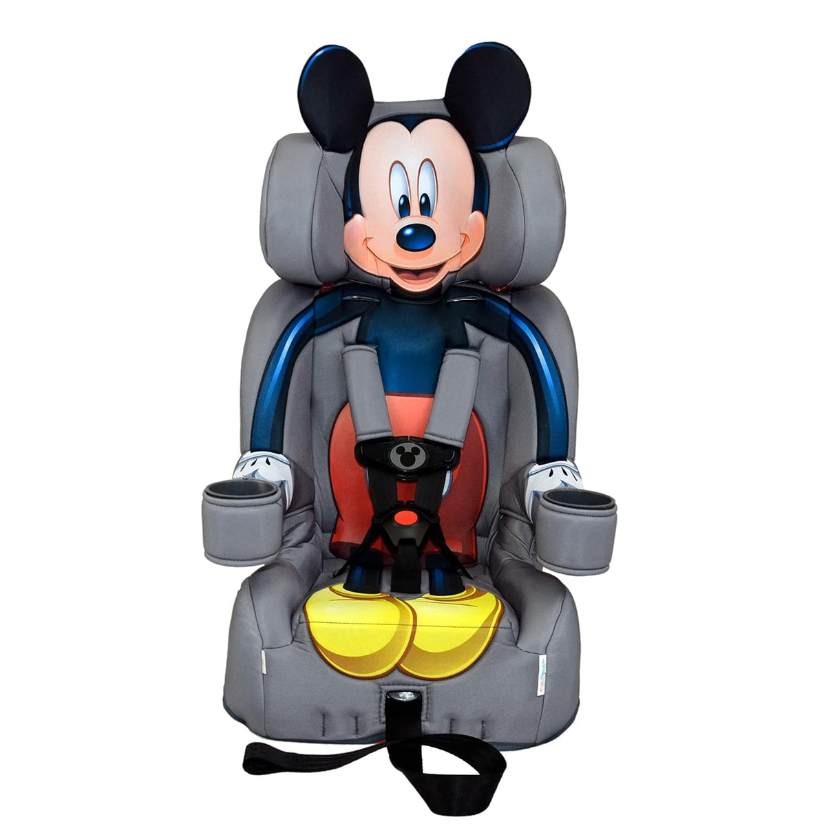 KidsEmbrace 2-in-1 Car Seat | Forward-Facing Harness (26.5–65 lbs) & Booster Mode (40–100 lbs) | Latch | Premium Fit with Multi-Position Headrest, Harness & Recline – Bluey