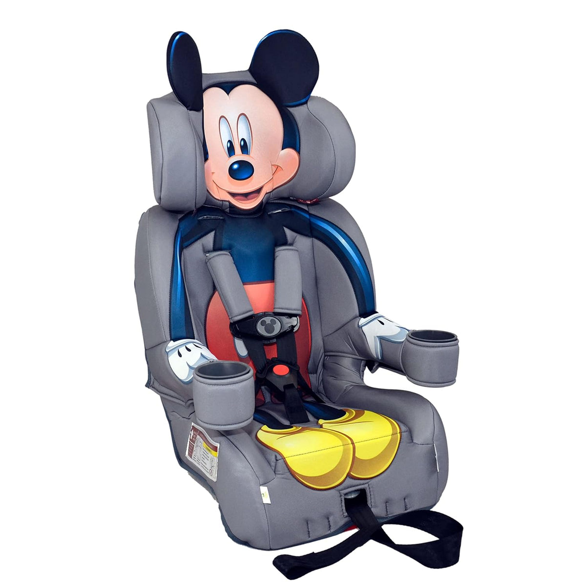 KidsEmbrace 2-in-1 Car Seat | Forward-Facing Harness (26.5–65 lbs) & Booster Mode (40–100 lbs) | Latch | Premium Fit with Multi-Position Headrest, Harness & Recline – Bluey