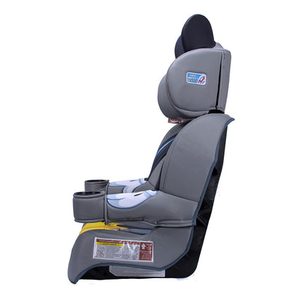 KidsEmbrace 2-in-1 Car Seat | Forward-Facing Harness (26.5–65 lbs) & Booster Mode (40–100 lbs) | Latch | Premium Fit with Multi-Position Headrest, Harness & Recline – Bluey