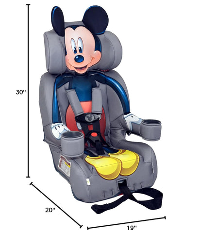 KidsEmbrace 2-in-1 Car Seat | Forward-Facing Harness (26.5–65 lbs) & Booster Mode (40–100 lbs) | Latch | Premium Fit with Multi-Position Headrest, Harness & Recline – Bluey