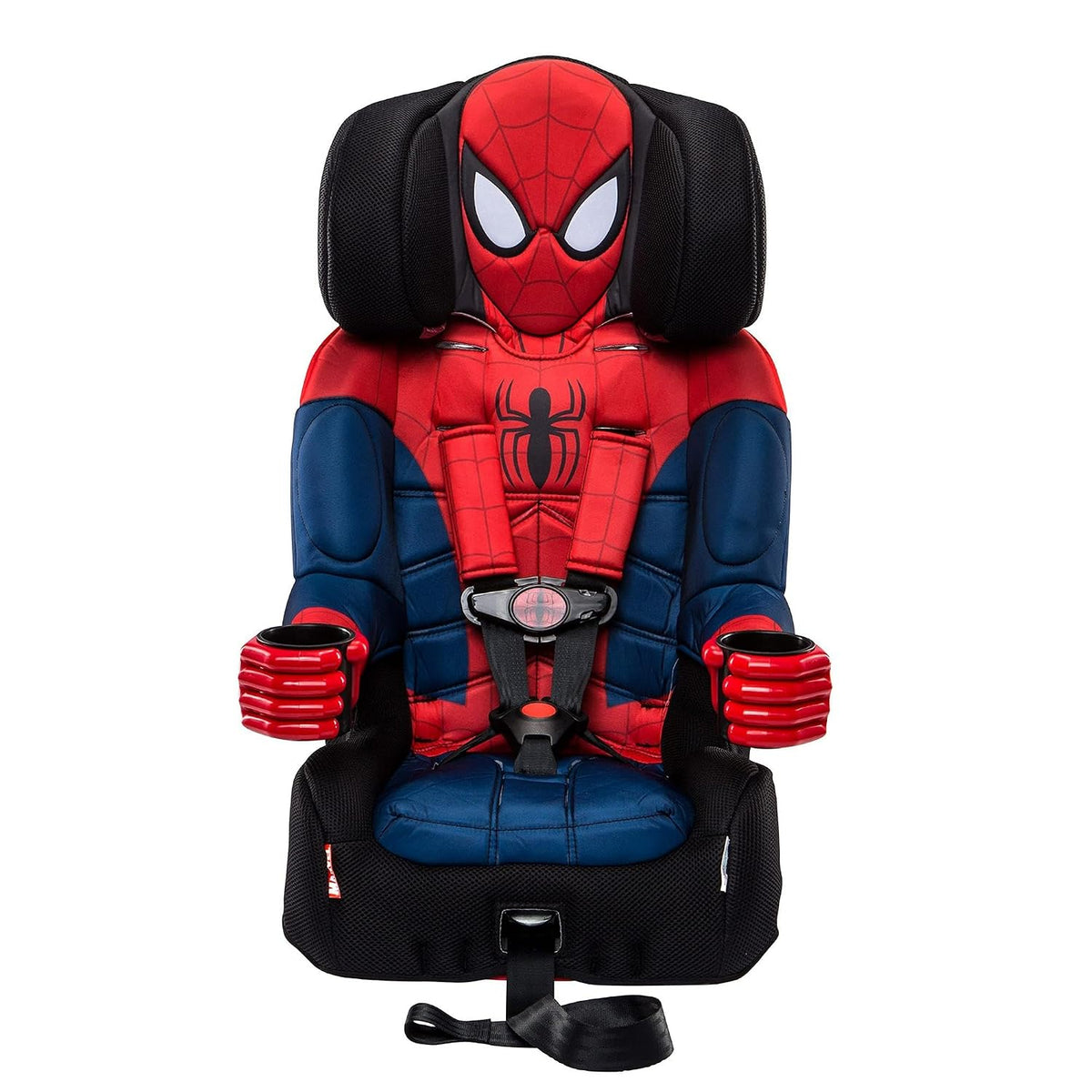 KidsEmbrace 2-in-1 Car Seat | Forward-Facing Harness (26.5–65 lbs) & Booster Mode (40–100 lbs) | Latch | Premium Fit with Multi-Position Headrest, Harness & Recline – Bluey