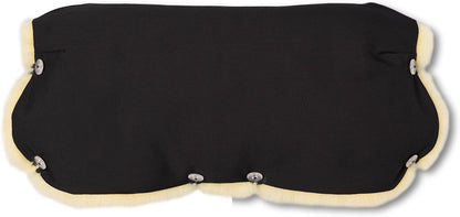 Stroller Handwarmer – Lambskin Lined Hand Muff for Parents, Winter Stroller Accessory, Windproof & Water-Resistant