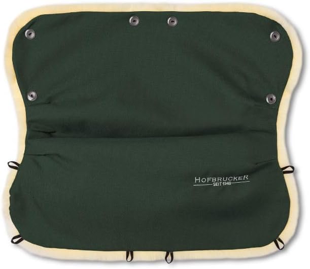 Stroller Handwarmer – Lambskin Lined Hand Muff for Parents, Winter Stroller Accessory, Windproof & Water-Resistant