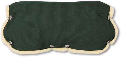 Stroller Handwarmer – Lambskin Lined Hand Muff for Parents, Winter Stroller Accessory, Windproof & Water-Resistant