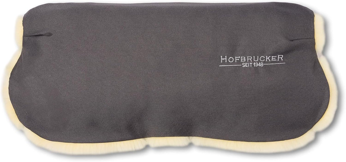 Stroller Handwarmer – Lambskin Lined Hand Muff for Parents, Winter Stroller Accessory, Windproof & Water-Resistant