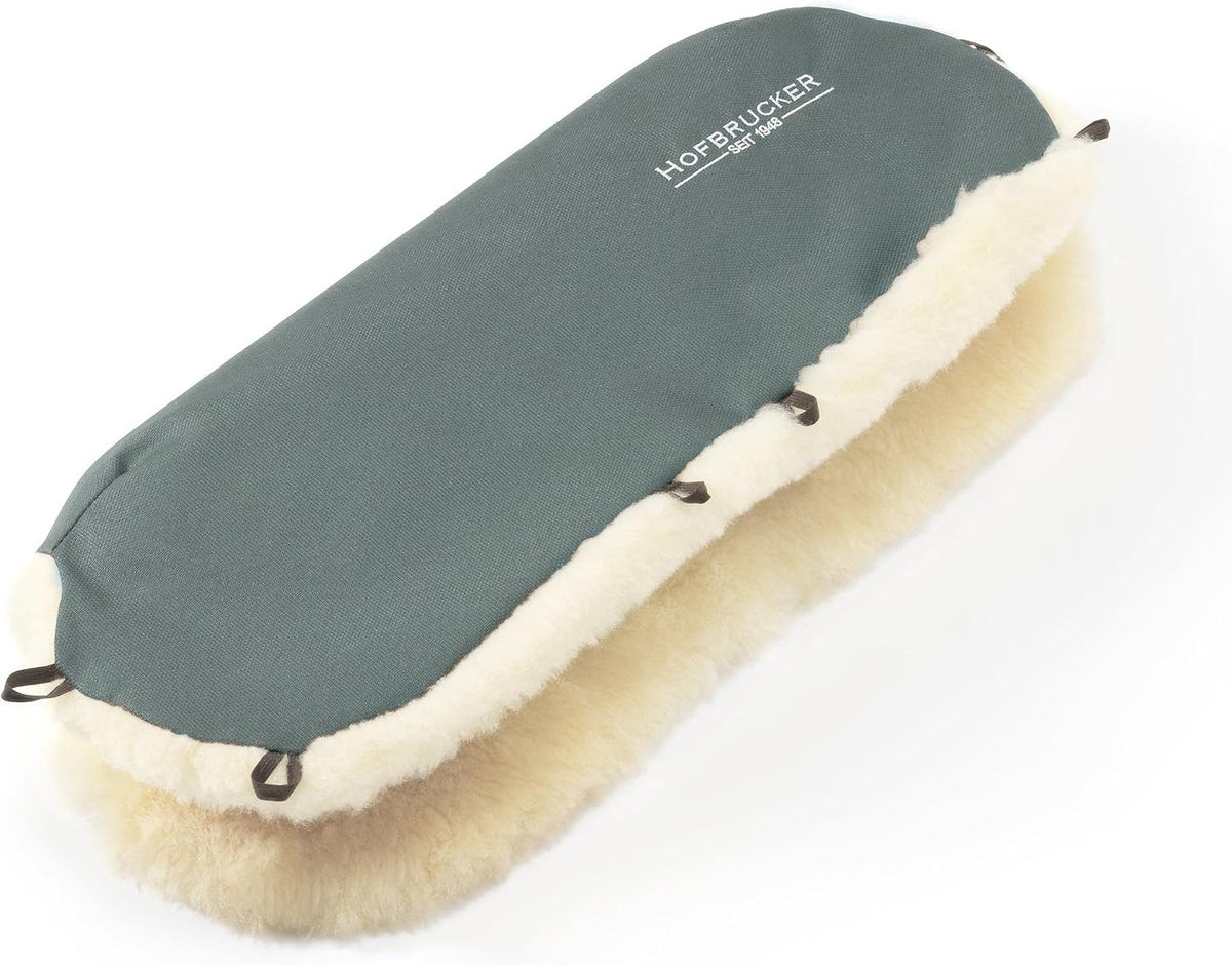 Stroller Handwarmer – Lambskin Lined Hand Muff for Parents, Winter Stroller Accessory, Windproof & Water-Resistant
