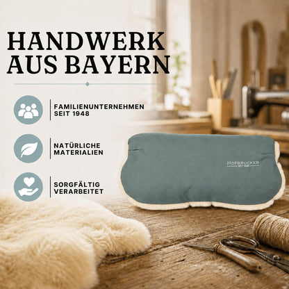 Stroller Handwarmer – Lambskin Lined Hand Muff for Parents, Winter Stroller Accessory, Windproof & Water-Resistant