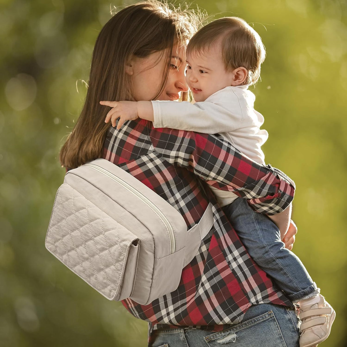 Small Diaper Bag, Mini Sling Diaper Bag with Portable Changing Pad