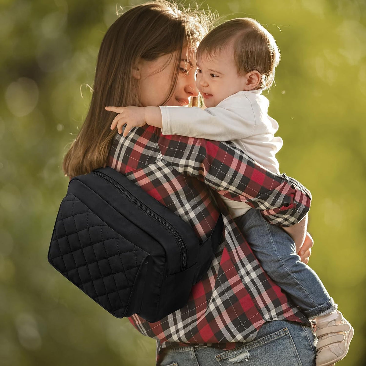 Small Diaper Bag, Mini Sling Diaper Bag with Portable Changing Pad