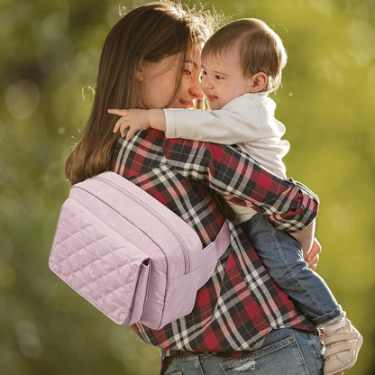 Small Diaper Bag, Mini Sling Diaper Bag with Portable Changing Pad