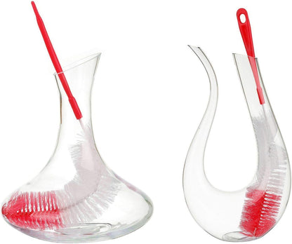 8-Pack Bottle Cleaning Brush Set - Long Handle Bottle Cleaner for Washing Narrow Wine/Beer Bottle, Thermos, Hummingbird Feeder, Sport Well, Plus Kettle/Straw Brush