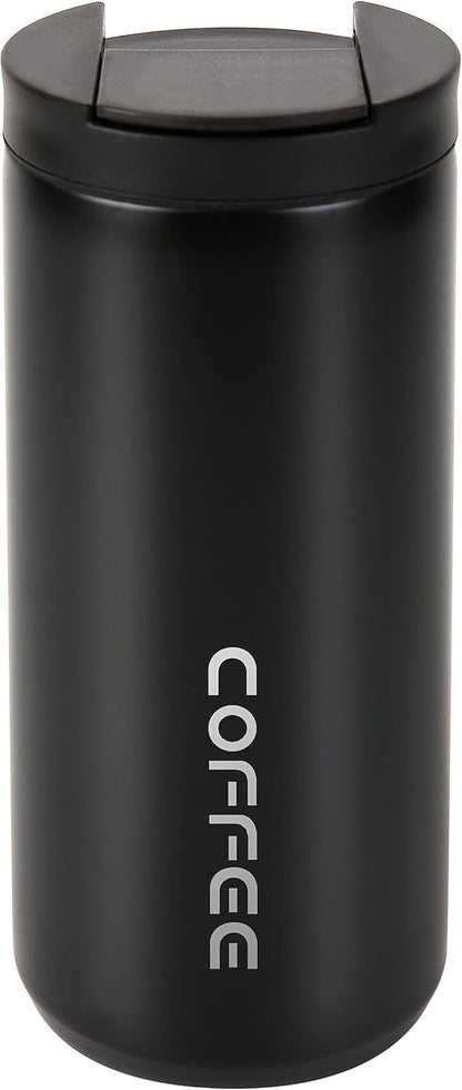 Travel Mug Vacuum Insulated Coffee Mug, Blue, 13.5oz/400ml