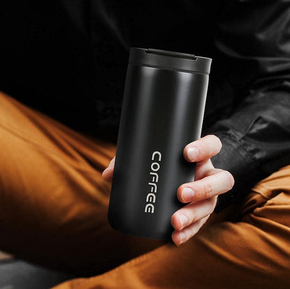Travel Mug Vacuum Insulated Coffee Mug, Blue, 13.5oz/400ml
